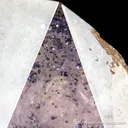 Quartz included by Molybdenite - image 5