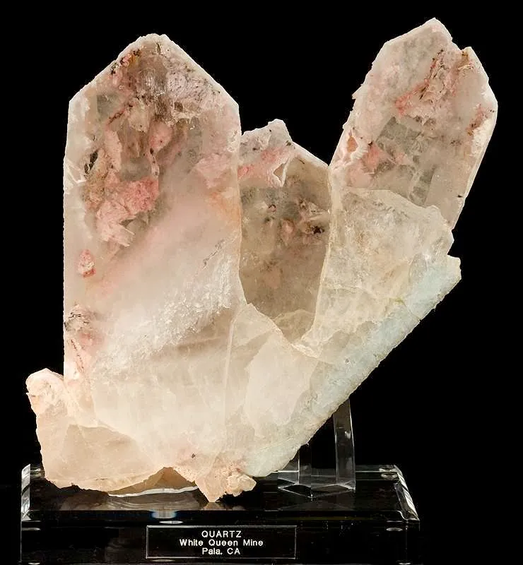 Quartz Included By Montmorillonite - image 1