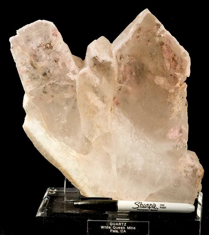 Quartz Included By Montmorillonite - image 2