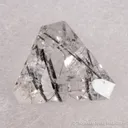Quartz included by Schorl Tourmaline (Polished & Cut set) - image 6