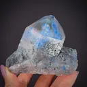Quartz included by Shattuckite - image 1
