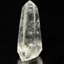 Quartz included with Actinolite (rough and cut set) - image 5