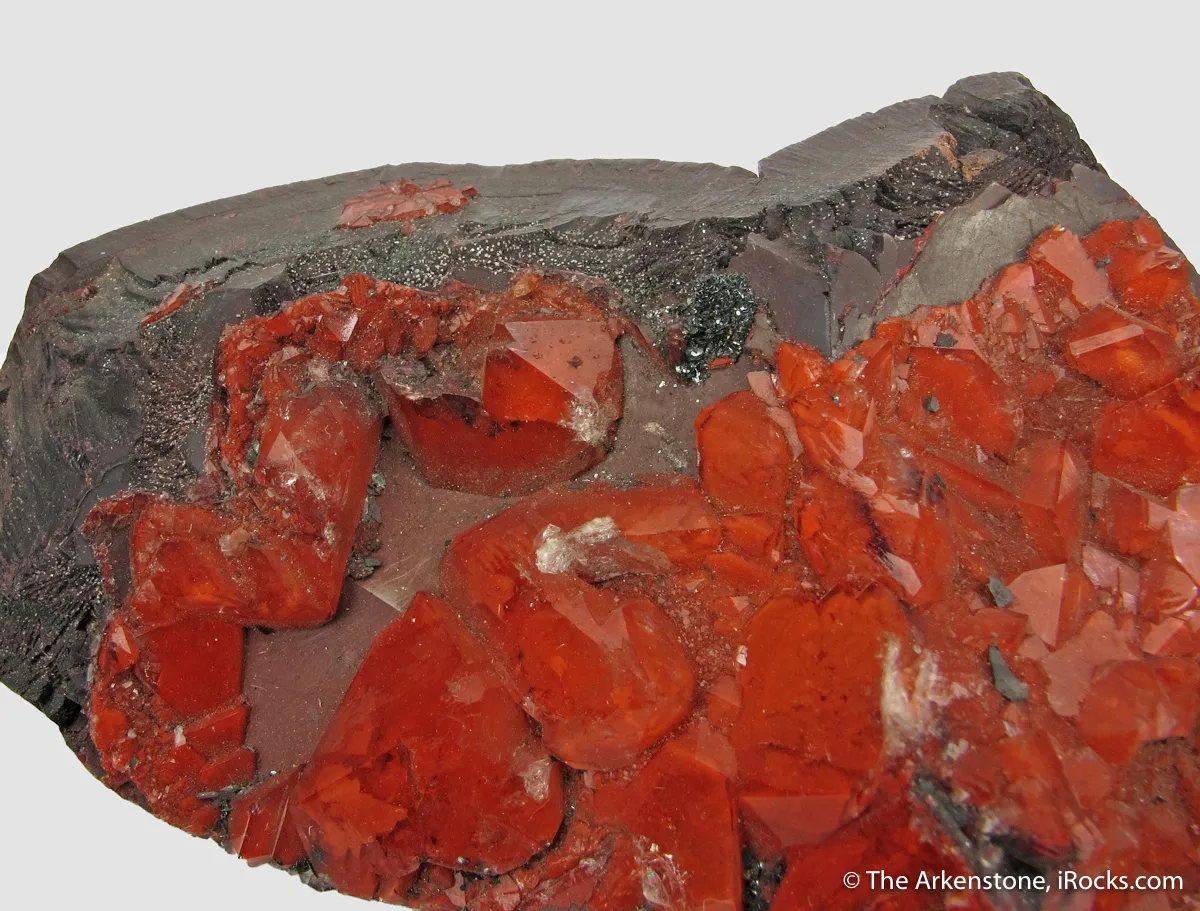 Quartz included with Hematite, on Kidney Ore - image 5