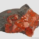 Quartz included with Hematite, on Kidney Ore - image 7