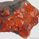 Quartz included with Hematite, on Kidney Ore - image 4