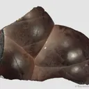 Quartz included with Hematite, on Kidney Ore - image 2