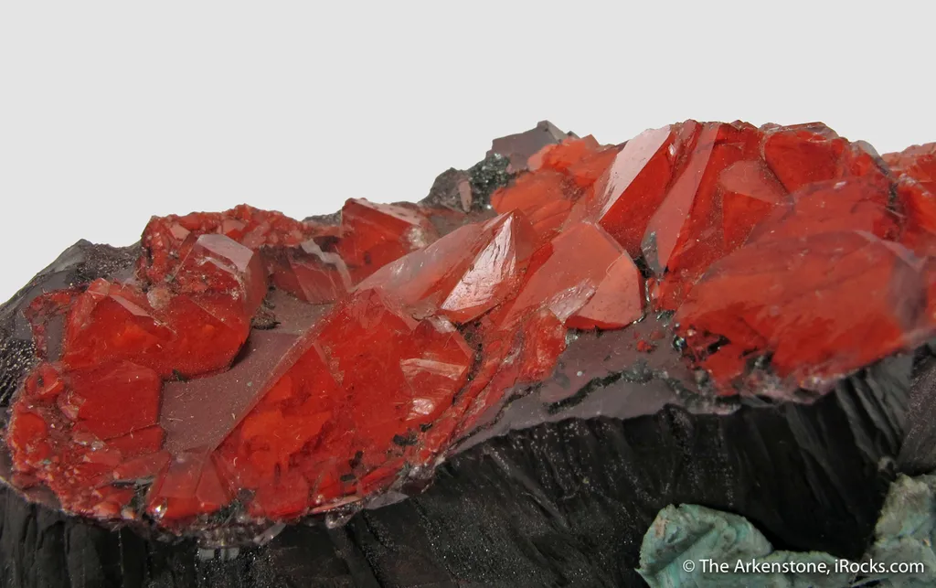 Quartz included with Hematite, on Kidney Ore - image 3