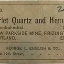 Quartz Included With Hematite on Specular Hematite - image 3
