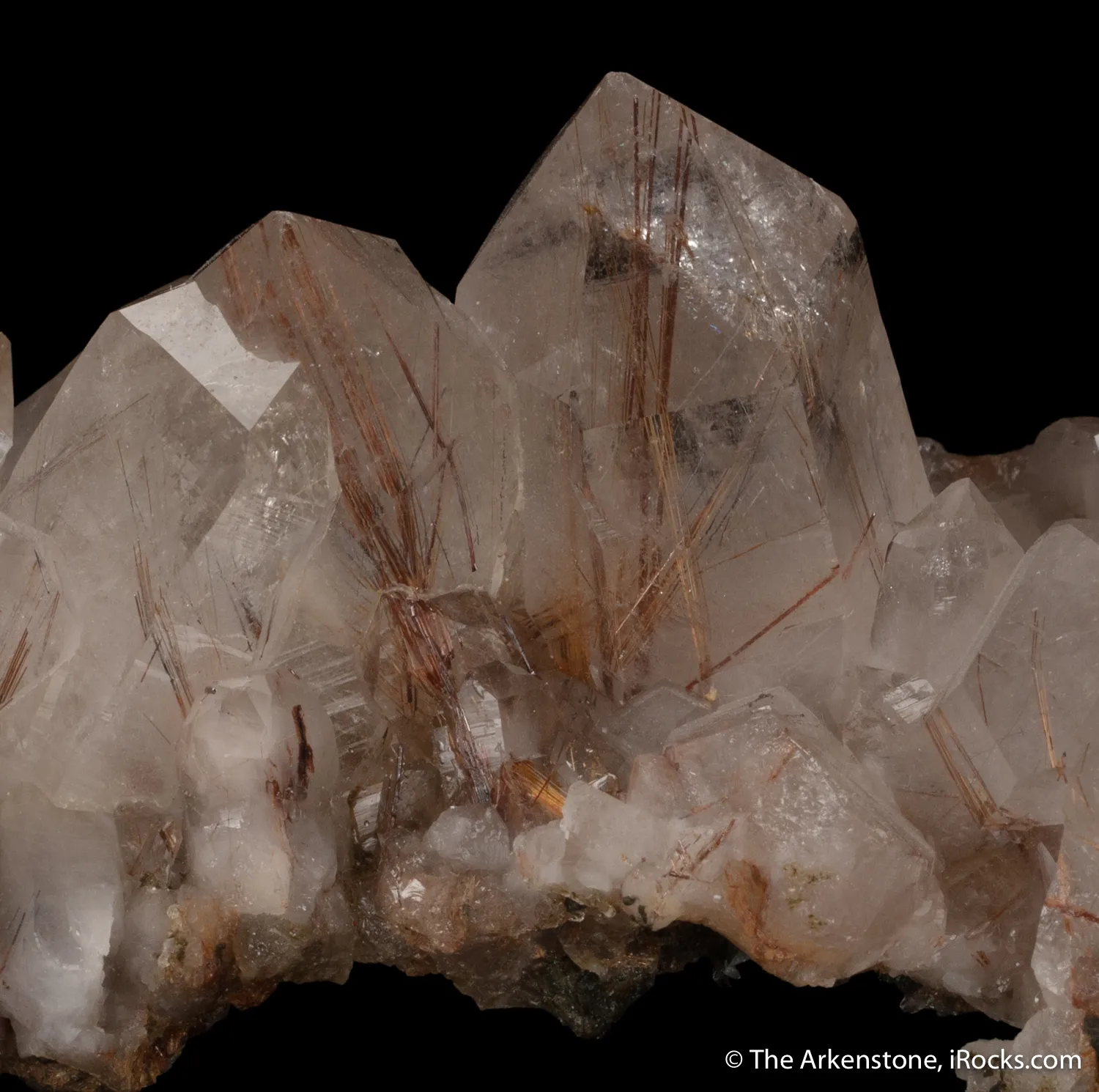 Quartz included with Rutile - image 5