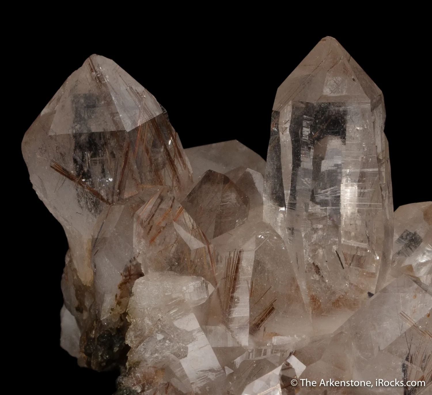 Quartz included with Rutile - image 4