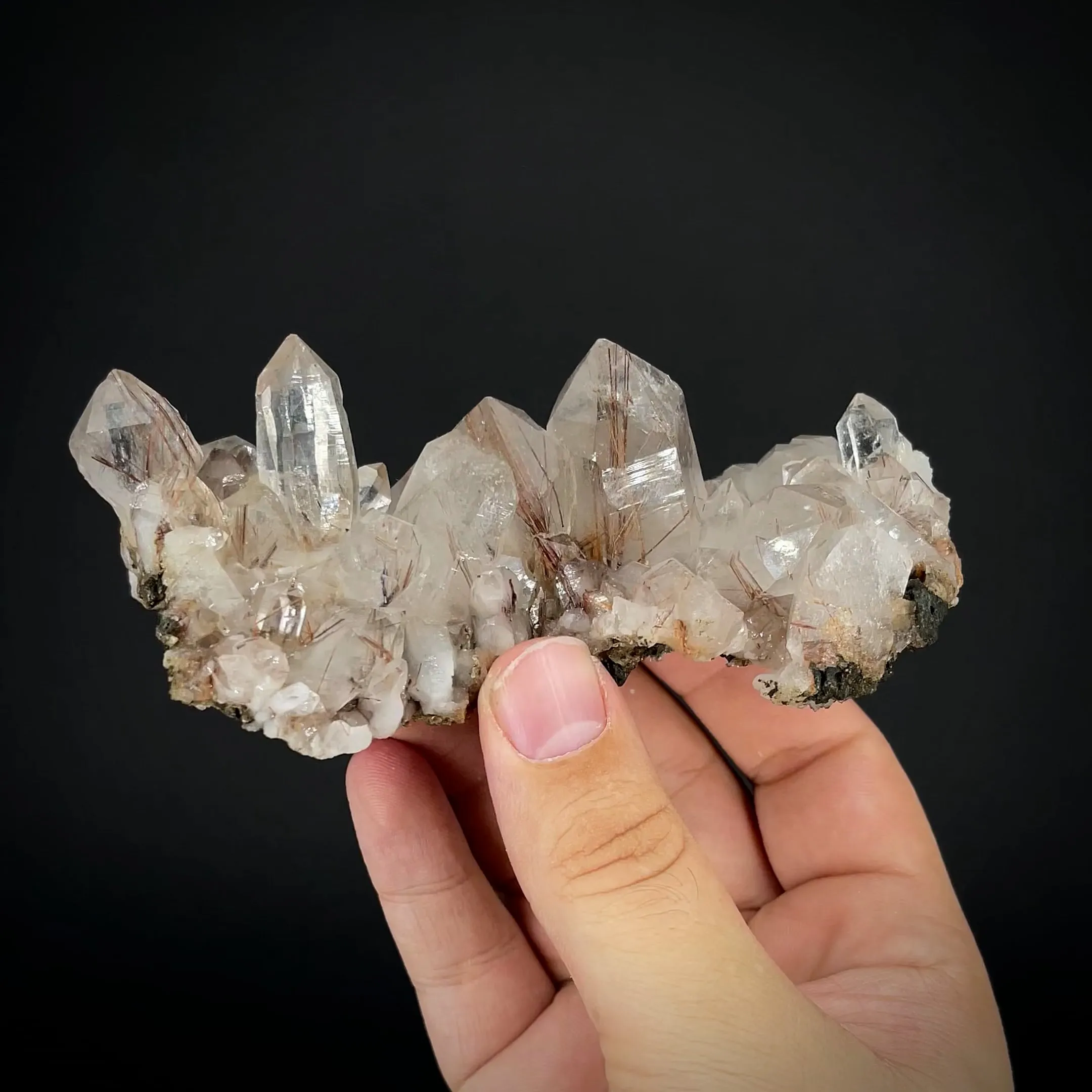 Quartz included with Rutile - image 2