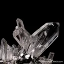 Quartz (Japan Law Twin) on Cassiterite - image 4