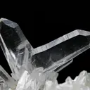 Quartz (Japan Law twin) with Pyrite - image 1