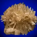 Quartz (Japan-law twin) with Pyromorphite - image 1