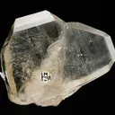 Quartz (Japan-law twin) with Tourmaline Inclusions - image 2