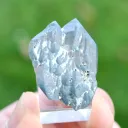 Quartz & Magnesio-Riebeckite 10 grams - Kunar Mine, Afghanistan - image 2