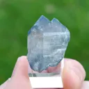 Quartz & Magnesio-Riebeckite 10 grams - Kunar Mine, Afghanistan - image 1