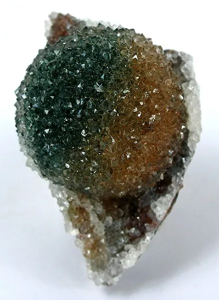 Quartz, Malachite, Hematite image