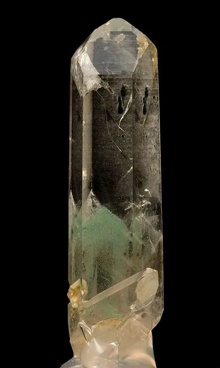 Quartz, Muscovite (Var: Fuchsite) image