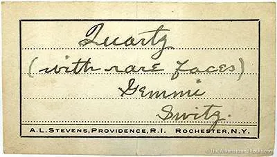 Quartz (Note Unusual Faces) - image 5