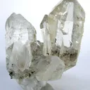 Quartz on Albite With Tourmaline - image 2