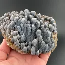 Quartz on Andradite - image 1