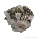 Quartz on Andradite - image 1