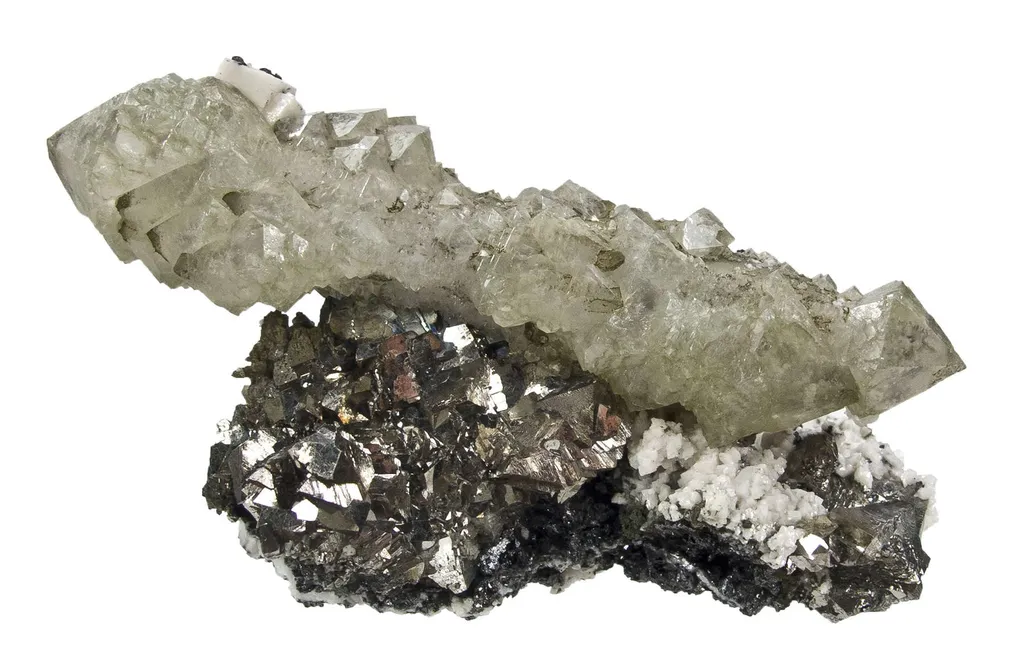 Quartz on Arsenopyrite image