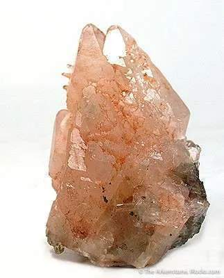 Quartz on Calcite on Calcite Ps. Anhydrite image