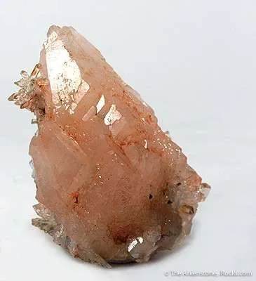 Quartz on Calcite on Calcite Ps. Anhydrite - image 2