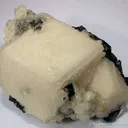 Quartz on Calcite With Sphalerite - image 1