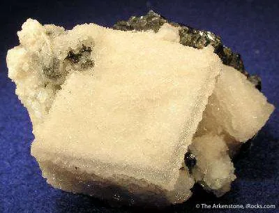 Quartz on Calcite With Sphalerite - image 2