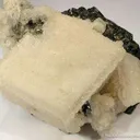 Quartz on Calcite With Sphalerite - image 3