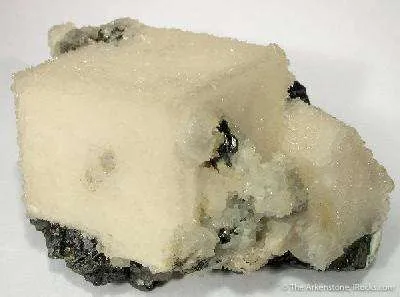 Quartz on Calcite With Sphalerite - image 4