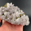 Quartz on Chalcopyrite - image 1
