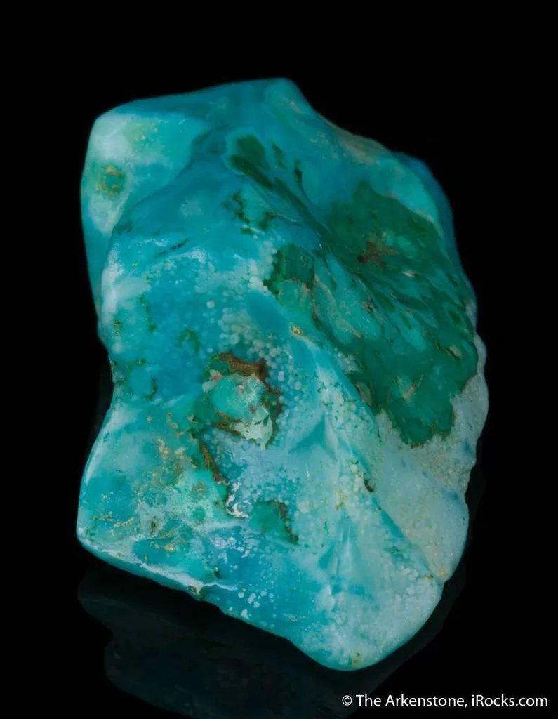 Quartz on Chryscocolla - image 6