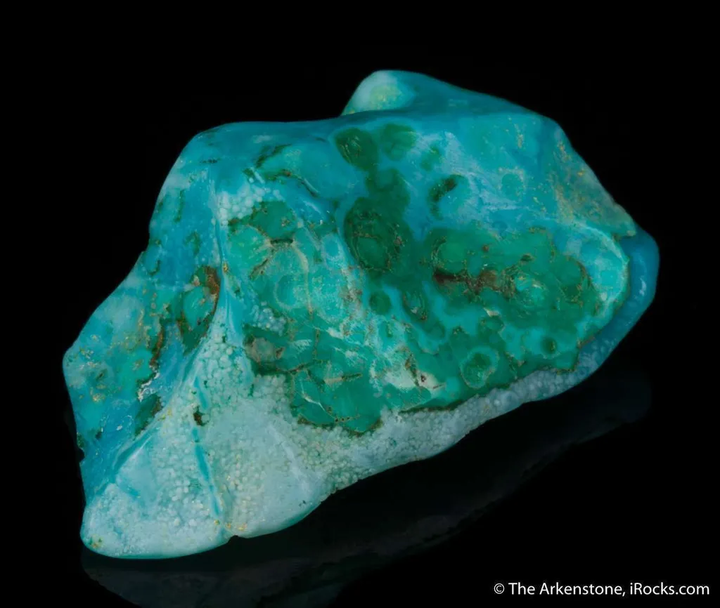 Quartz on Chryscocolla - image 8