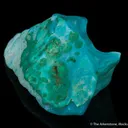 Quartz on Chryscocolla - image 7