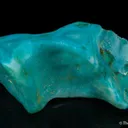 Quartz on Chryscocolla - image 3