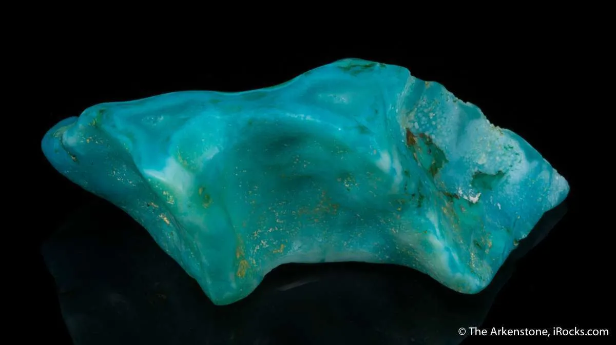 Quartz on Chryscocolla - image 3