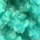 Quartz on Chrysocolla After Azurite - image 2