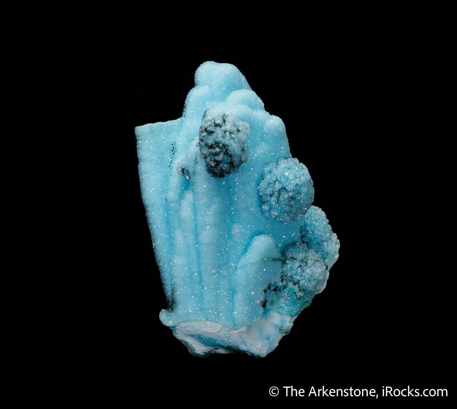 Quartz on Chrysocolla & Malachite - image 4