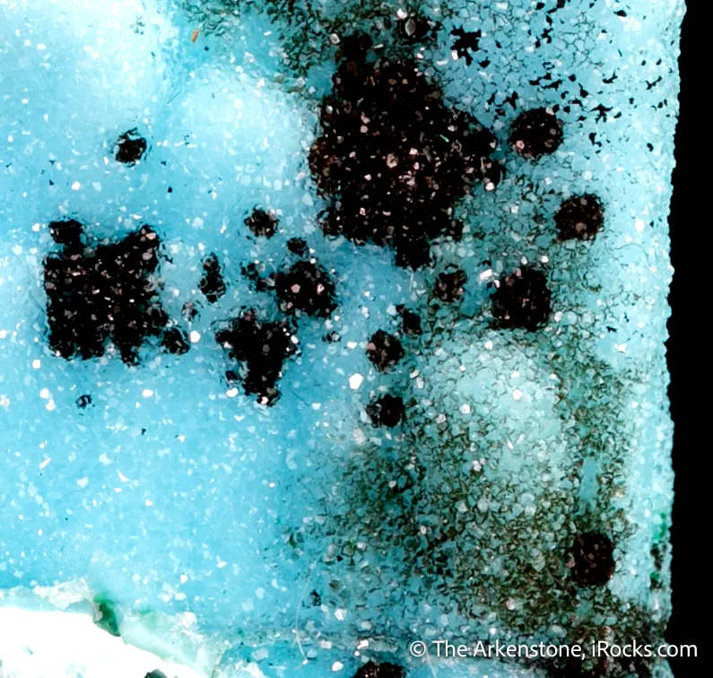 Quartz on Chrysocolla & Malachite - image 7