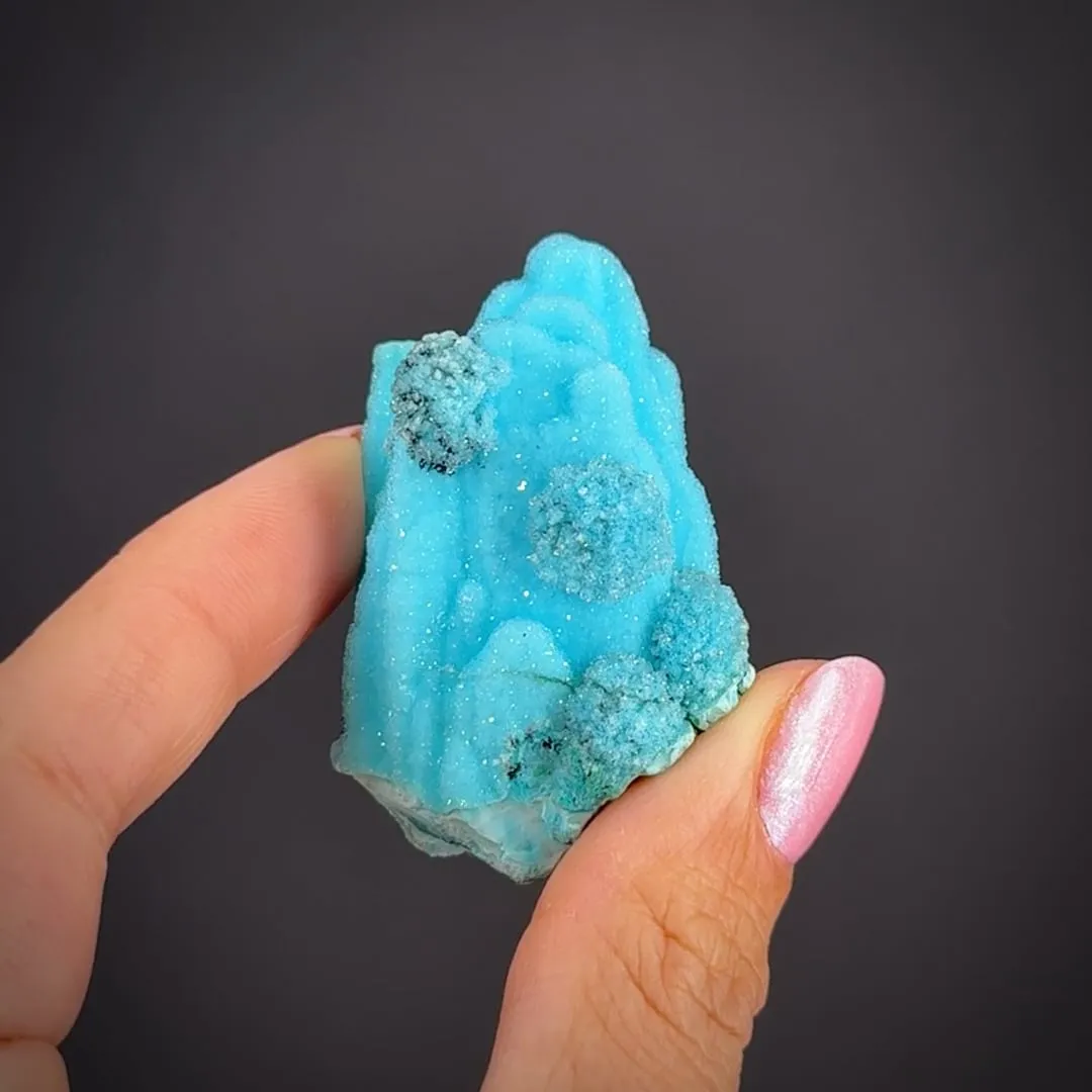 Quartz on Chrysocolla & Malachite - image 1