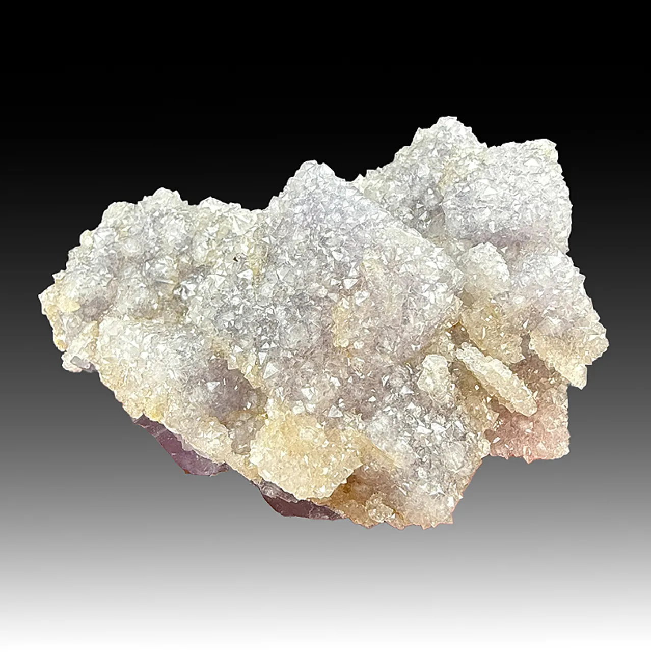 Quartz on Fluorite (1079) - image 1