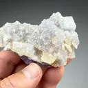 Quartz on Fluorite (1079) - image 2