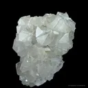 Quartz on Fluorite and Galena - image 1