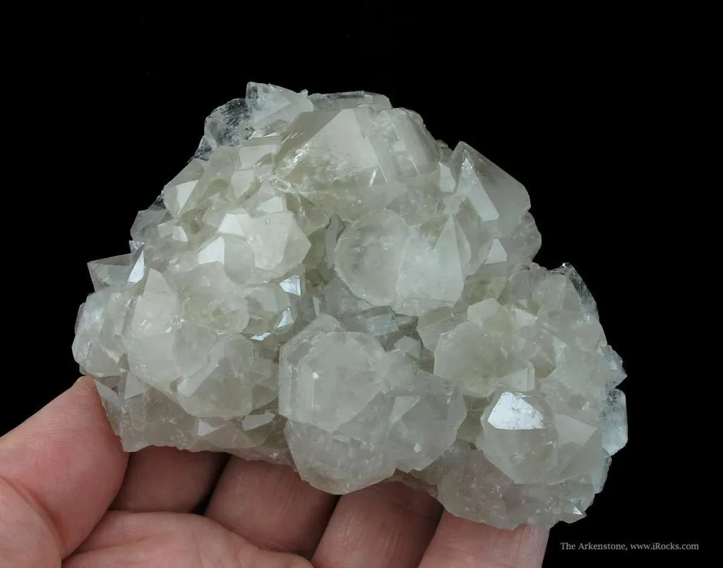 Quartz on Fluorite and Galena - image 3