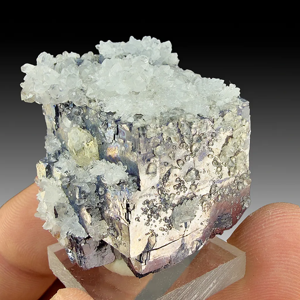 Quartz on Galena image