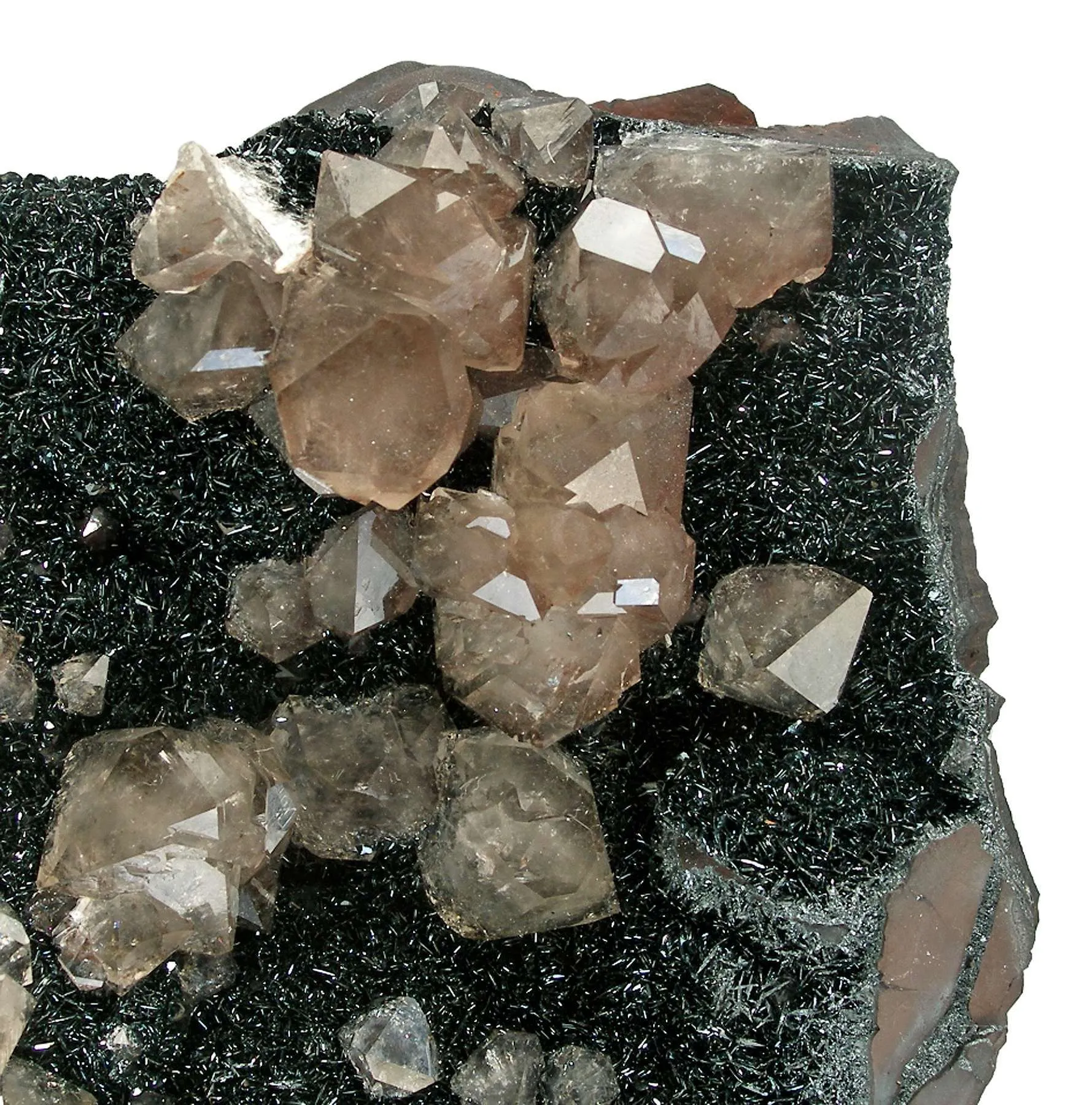 Quartz on Hematite - image 2